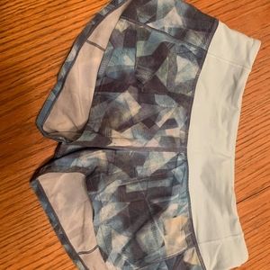 Blue Speed Up Shorts 2.5" Size: 2